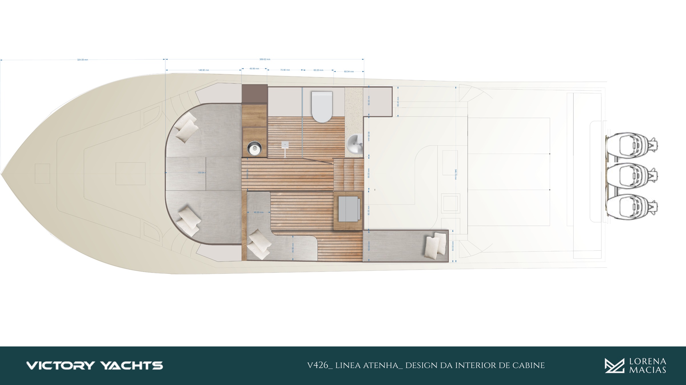 V426 Victory Yachts · Render 1