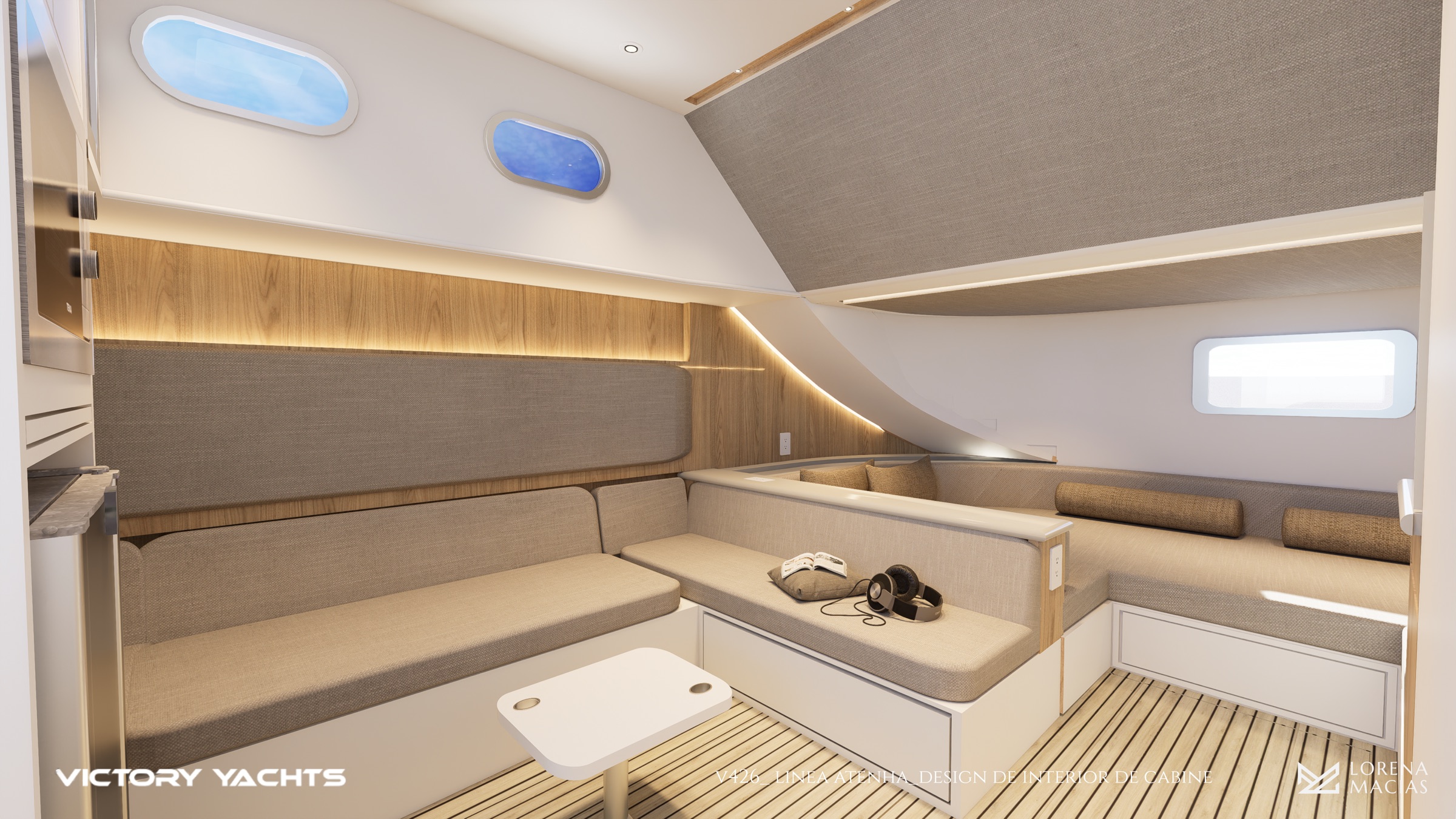 V426 Victory Yachts · Rendering 3